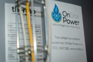 Micro power plant Onsite Power in Kovove Profily, Prague
